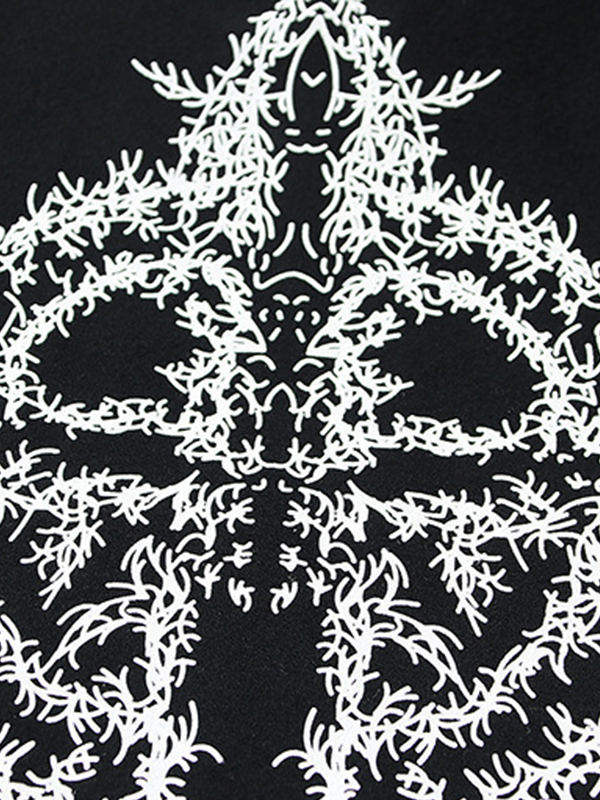 Sudadera extragrande con capucha y estampado de calavera cruzada Hip Pop para hombre-3