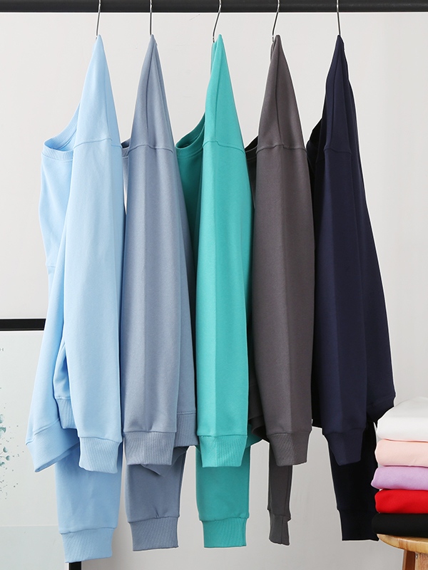 Sudadera de hombre de lino y algodón con cuello redondo y hombros caídos-2