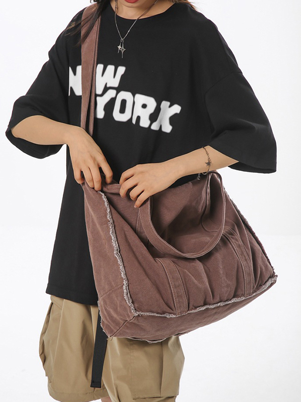 Bandolera de gran capacidad Canvas Burr-1